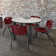 Albaugh 42" L Round Breakroom Table
