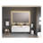 LED Bathroom Mirror with Front and Backlight, Wall Mounted Vanity Mirror with Aluminum Frame, Anti-Fog, Memory, 3 Colors, Stepless Dimmable-112697244-125119607