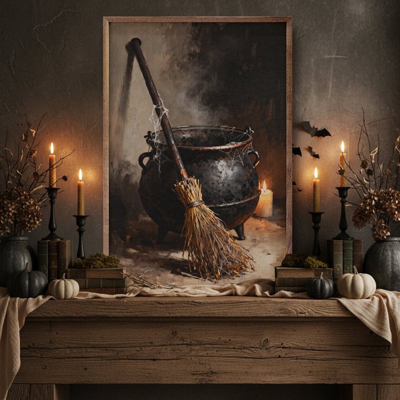 Cauldron, 8" H x 5" W