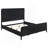 Mason Black Panel Bed