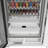 Freezer Ice Cream Vending Machine In White With 44 Slots Featuring Ample 49 Inch Touch Display, Bill Acceptor, Coin Acceptor, Credit Card Reader,  and Wifi and 4G Connectivity