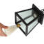 Lanterne suspendue d'extérieur noir mat 1 lumière H 10 po