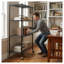 4-Tier Heavy Duty Wire Shelving Unit - Adjustable Rust-Resistant Metal Storage Racks for Kitchen, Garage, Bathroom & Pantry Organization (35.44" D x 17.72" W x 63" H)