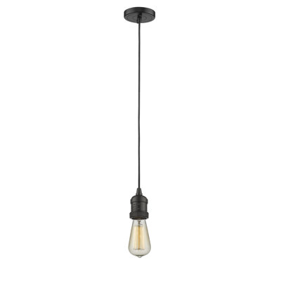 Luminaire suspendu à 1 lumière Plourde