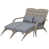 Coussin gris / cadre gris est en rupture de stock