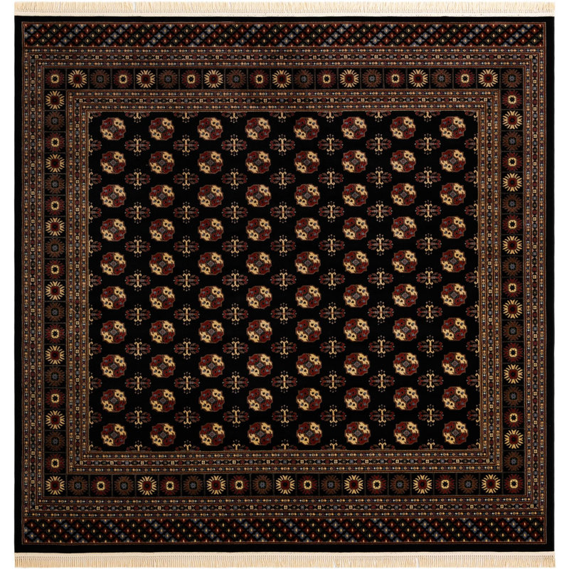  Balikh Tekke Rug, Square 10'