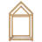 Twin Size Wooden House Bed