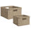 Seagrass Wicker Storage Baskets with Built-in Handles for Organizing, Decorative, Large and Small