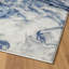 Tapis abstrait bleu en polypropylène tissé à la machine Jacleen-1512174952