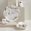 Marble Venice Fog Bone China Charger