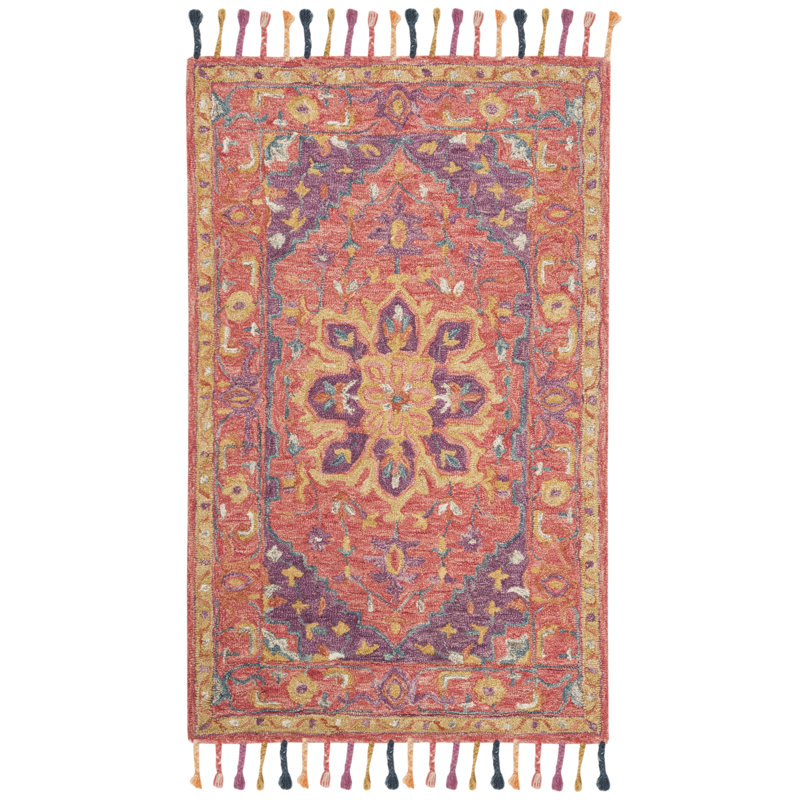 Vahakn Hand Tufted Wool Oriental Rug, Rectangle 2'3" x 5'
