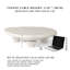 Table basse 47 "Cloud-659805882