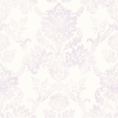 Fern Rock Damask Double Roll