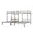 Metal Triple Bunk Bed Storage Shelves Staircase-1966023946