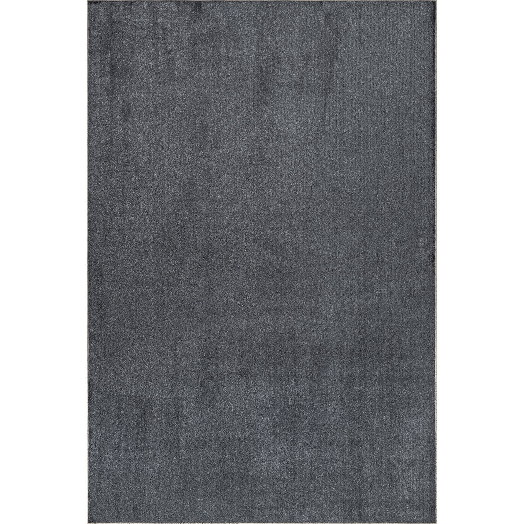 Argelia Solid Machine Washable Area Rug Ebern Designs Rug 
