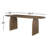 Brogan Mango Oval Solid Wood Top with Solid Wood Base Dining Table-2005472242
