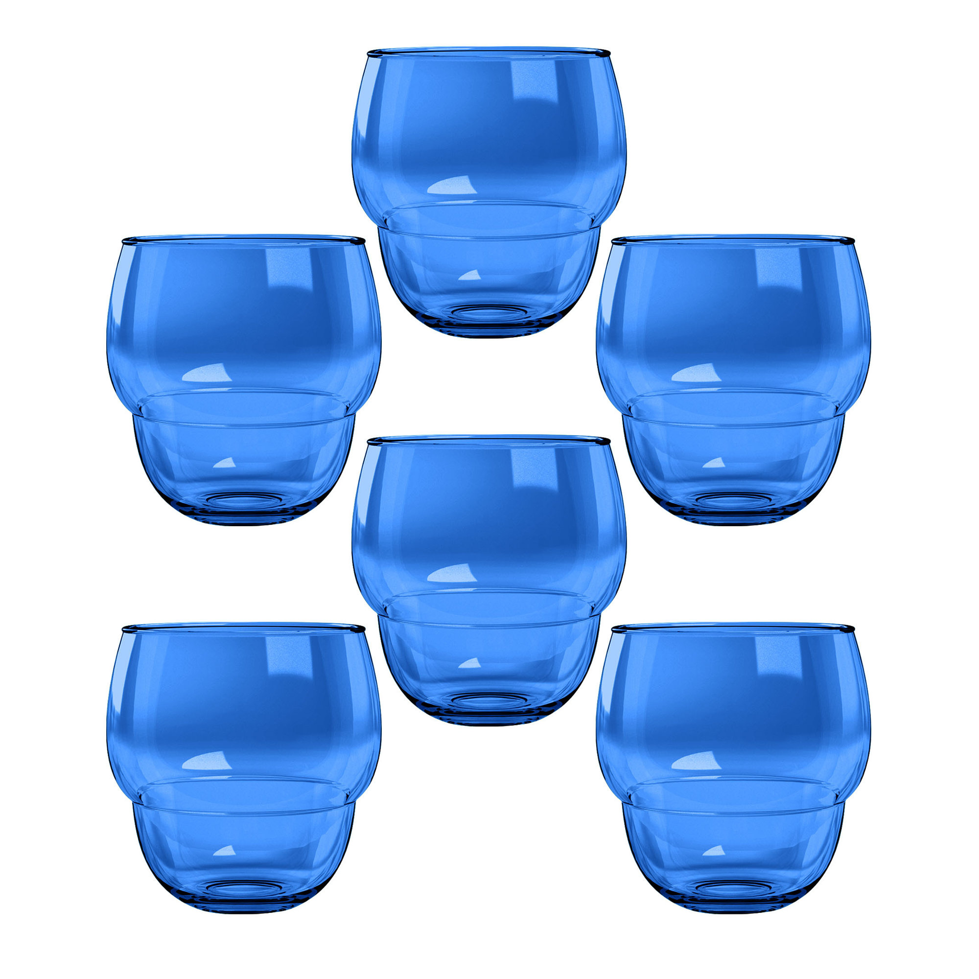Tarhong Acrylic Stacking Bubble Tumbler, Blue