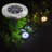 Black Solar Powered Integrated LED Well Light