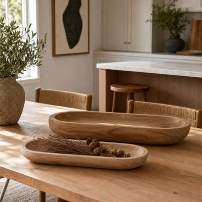 Coastal Decorative Wooden Plates
