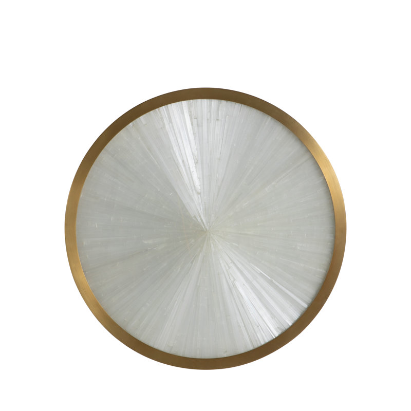 Neptune Sconce, 24" H x 24" W x 2.5" D