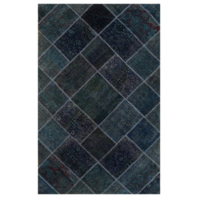 Luisdavid Wool Patchwork Indoor Rug