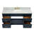 Partham 67'' Single Bathroom Vanity with Carrara Marble Top-93068133