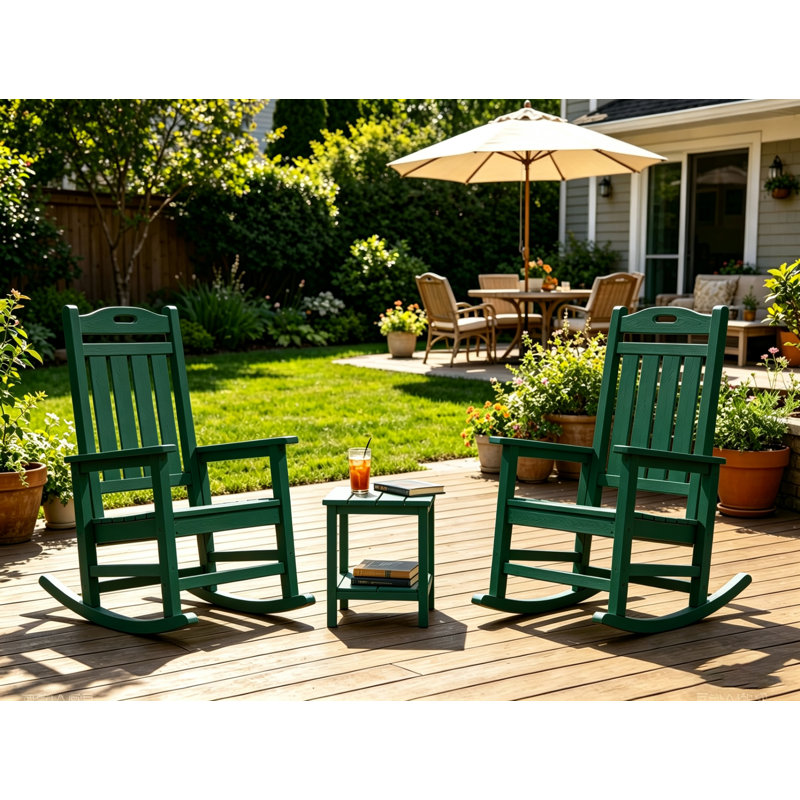 Mccutcheon Outdoor Chair, Dark Green