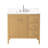Laval 36" Single Sink Freestanding Bathroom Vanity with Engineered Marble Top-105245167-105245165