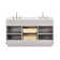 Fairuza 60" Double Vanity