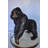 Gorilla Standing on Four Detailed Impressive Bronze Statue 20" x 17" x 24"H