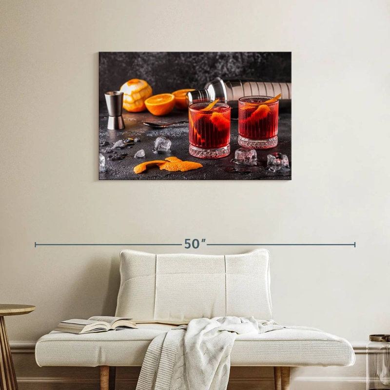 Yarlin Negroni pour deux, H 24 po x l 36 po