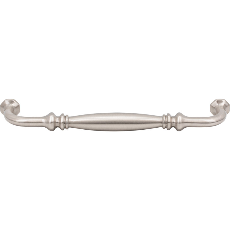 Palazzo Pull, Brushed Satin Nickel, 7 9/16"