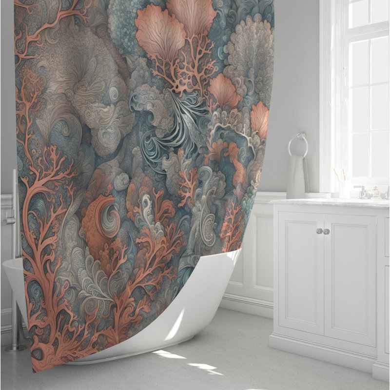 Rideau de douche Romanda, L 70 po x H 72 po