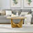 36" Round Coffee Table,Living Room Table