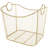 Metal Storage Basket with Ring Handles-841979034