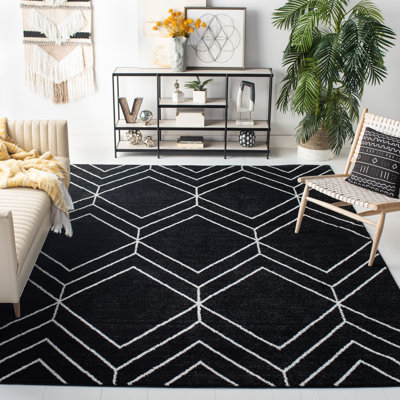 Trocadero Geometric Hand Woven Area Rug