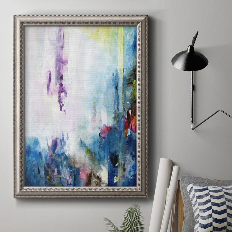 Silent Dreams I - Peinture sur toile encadrée, L 18 po x H 27 po