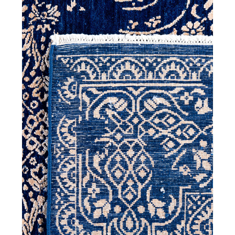 Overdyed One-of-a-Kind 9' 0" X 12' 4" Hand Knotted Area Rug