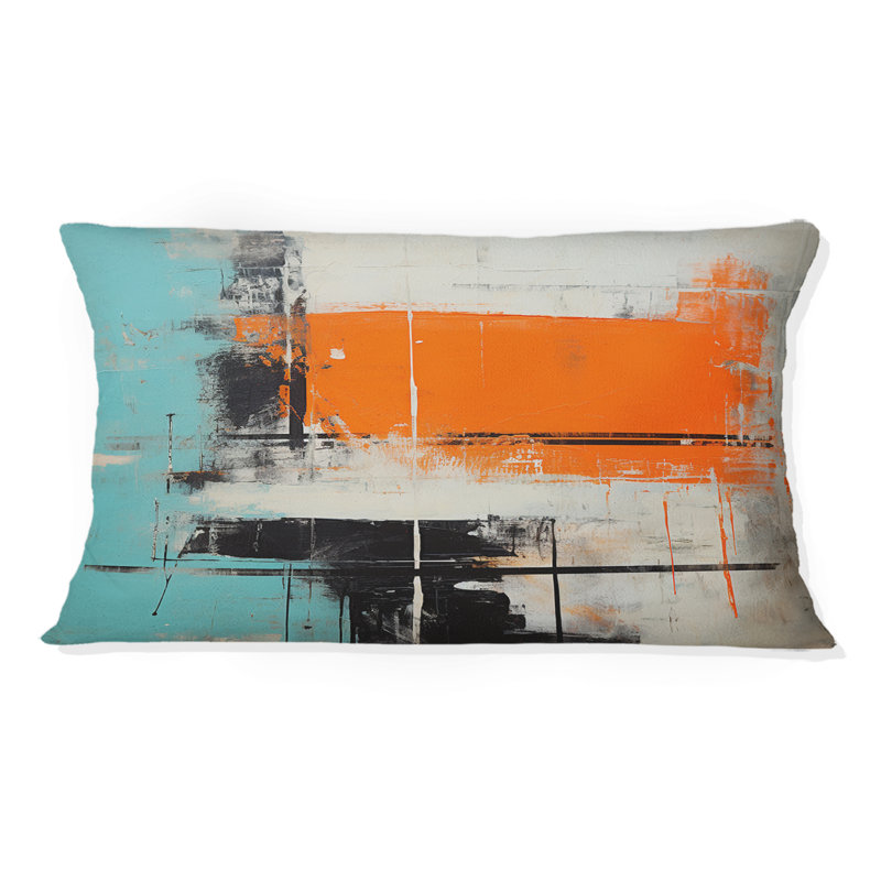 Coussin Serene Submission Of Time Minimal Abstract I - Abstract