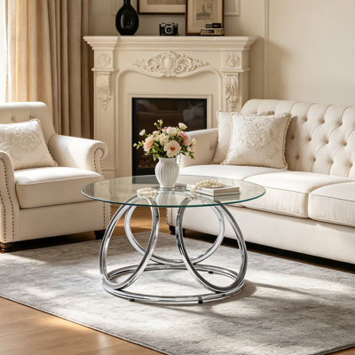 Paloalto Pedestal Coffee Table