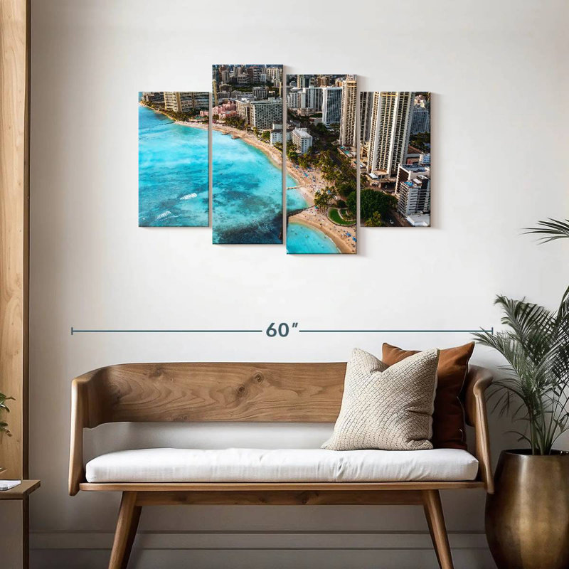 Gillard Waikiki Gillard Coastline, H 27 po x l 43 po