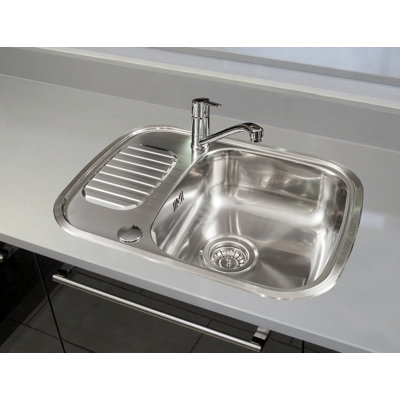 Single Bowl Inset Kitchen Sink