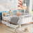 Wood Platm Bed With Drawers