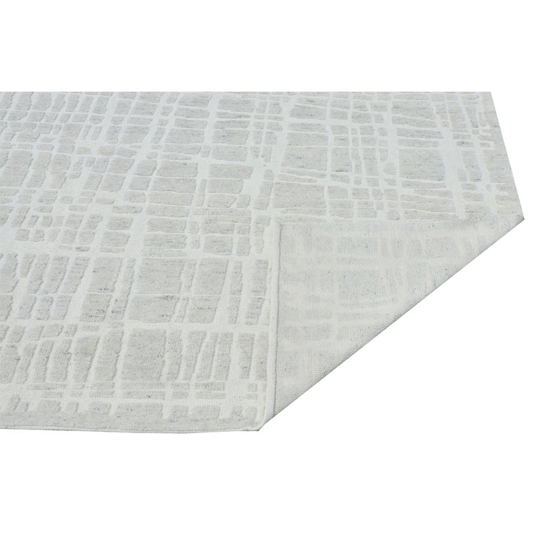 Area Rug in Gray, Rectangle 8' x 10'