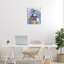 Peinture contemporaine à l'aquarelle abstraite audacieuse «Cool Tones» par Kim Curationa - Peinture-70553932-70553934
