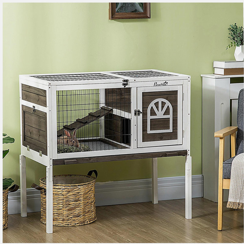 Cage à lapin PawHut