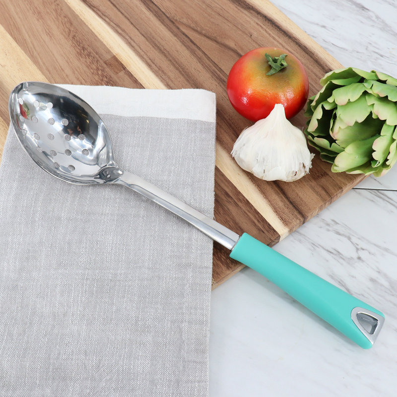 Cuillère à égoutter en acier inoxydable de 13 po Martha Stewart