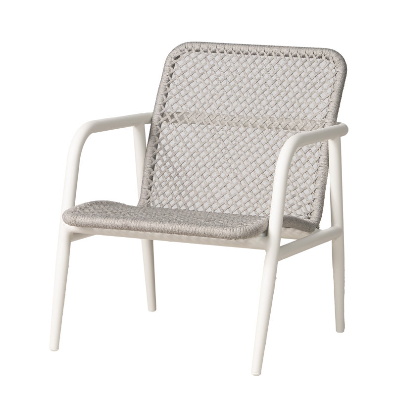 Lounge Chair-Set Of 4, Matte White