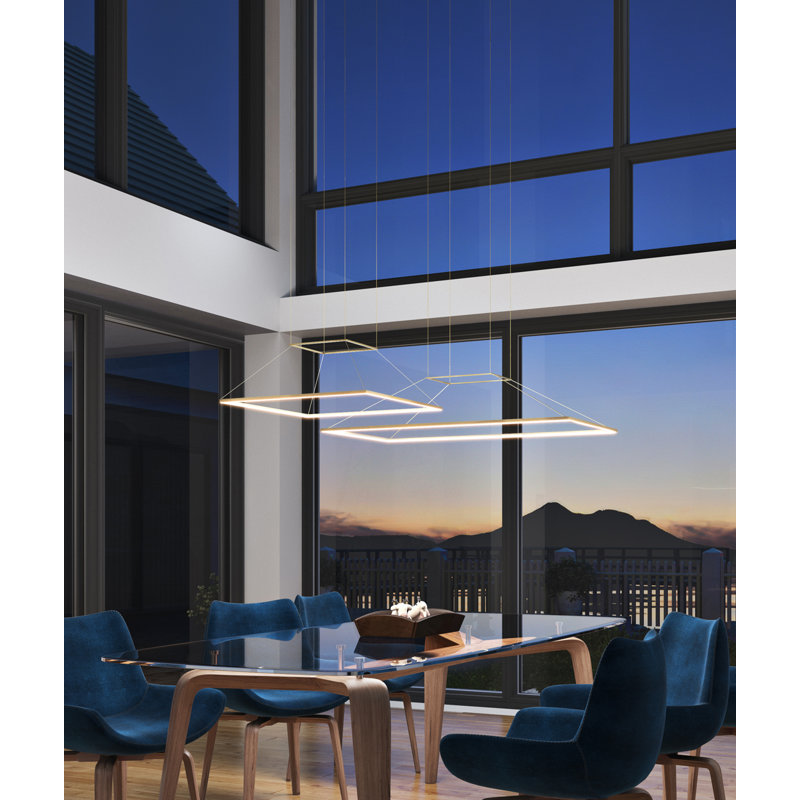 Geo 1-Light Ceiling Fan Schoolhouse Light Kit