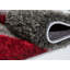 Carolena Geometric Hand Woven Shag Area Rug-1554908682